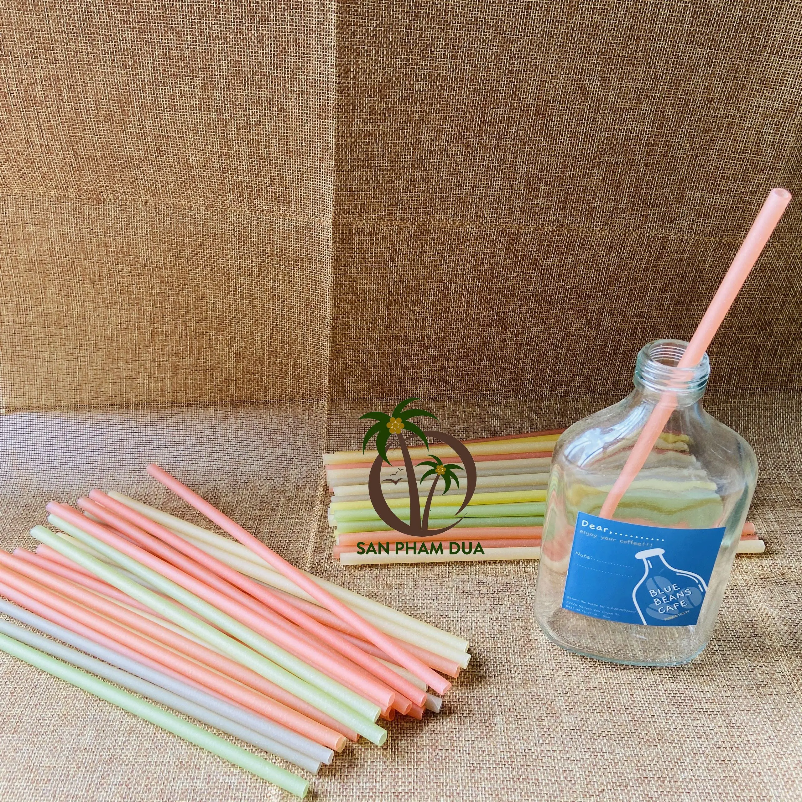 Coffee Bean's creates crunchy and edible rice straws to pair with your  drink!