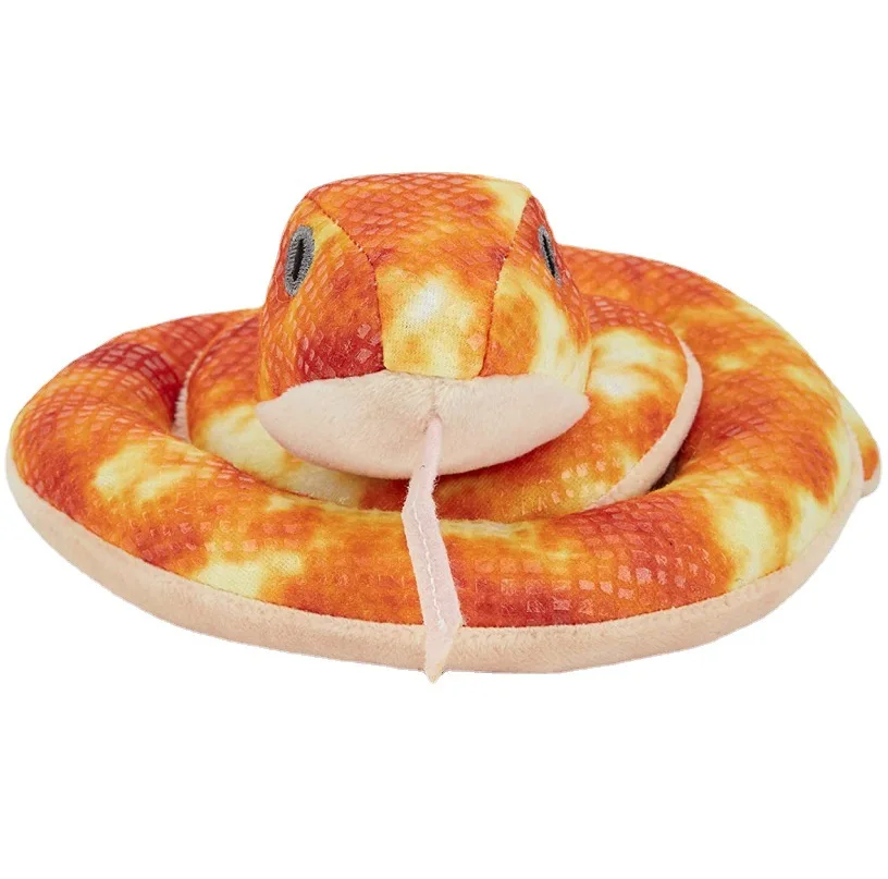 Giant Realistic Lifelike Snake Plush Toy Soft PP Cotton Filled Kid Gift ...