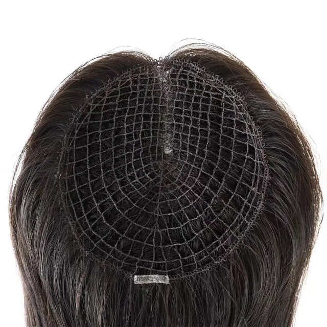 Hot Sale Wholesale All Hand-tied Fishnet Remy Hair Hairpieces Integration Net Virgin Human Hair for Women with Thinning Hair