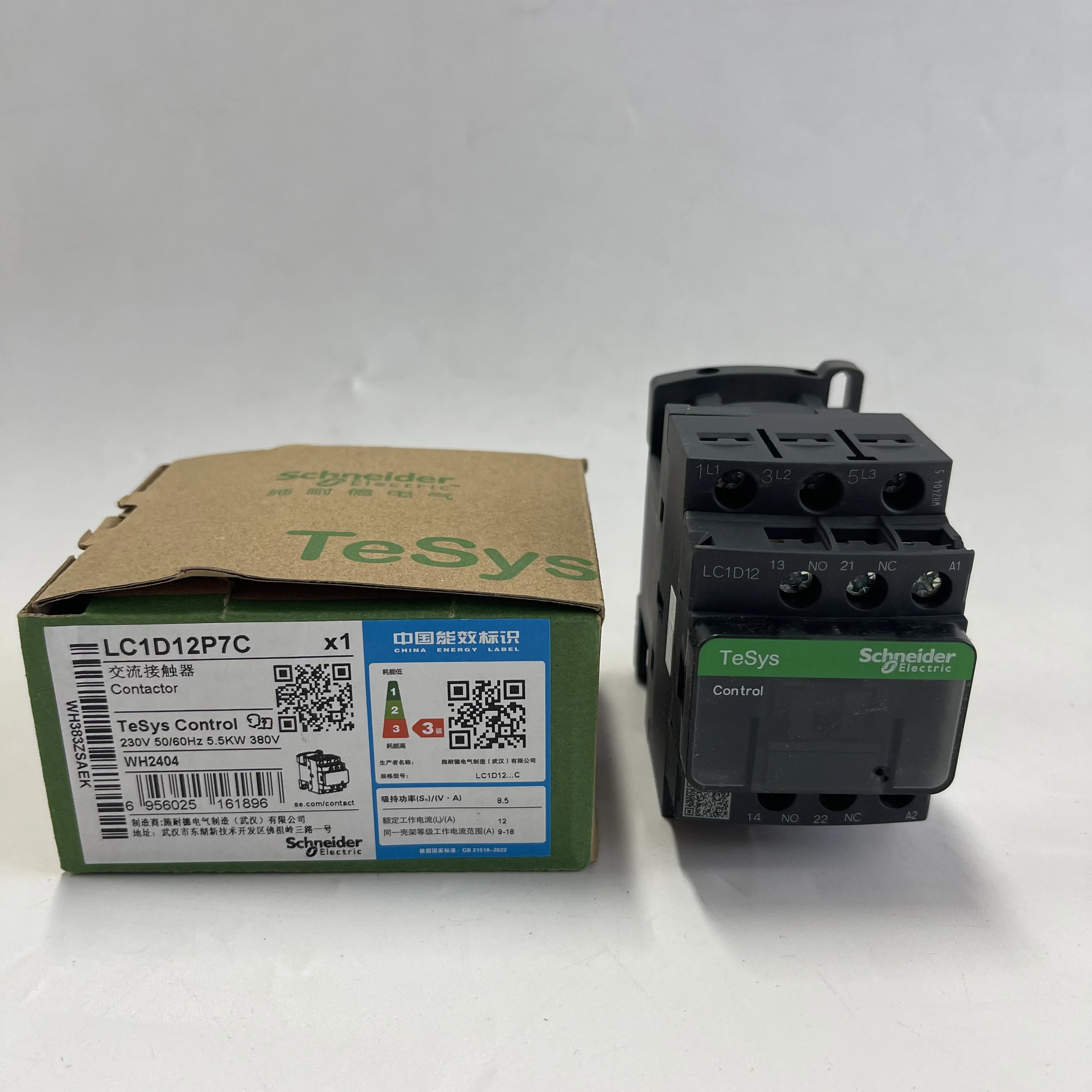 Schneider Magnetic Contactor LC1D12P7C Schneider Magnetic Contactor LC1D12P7C