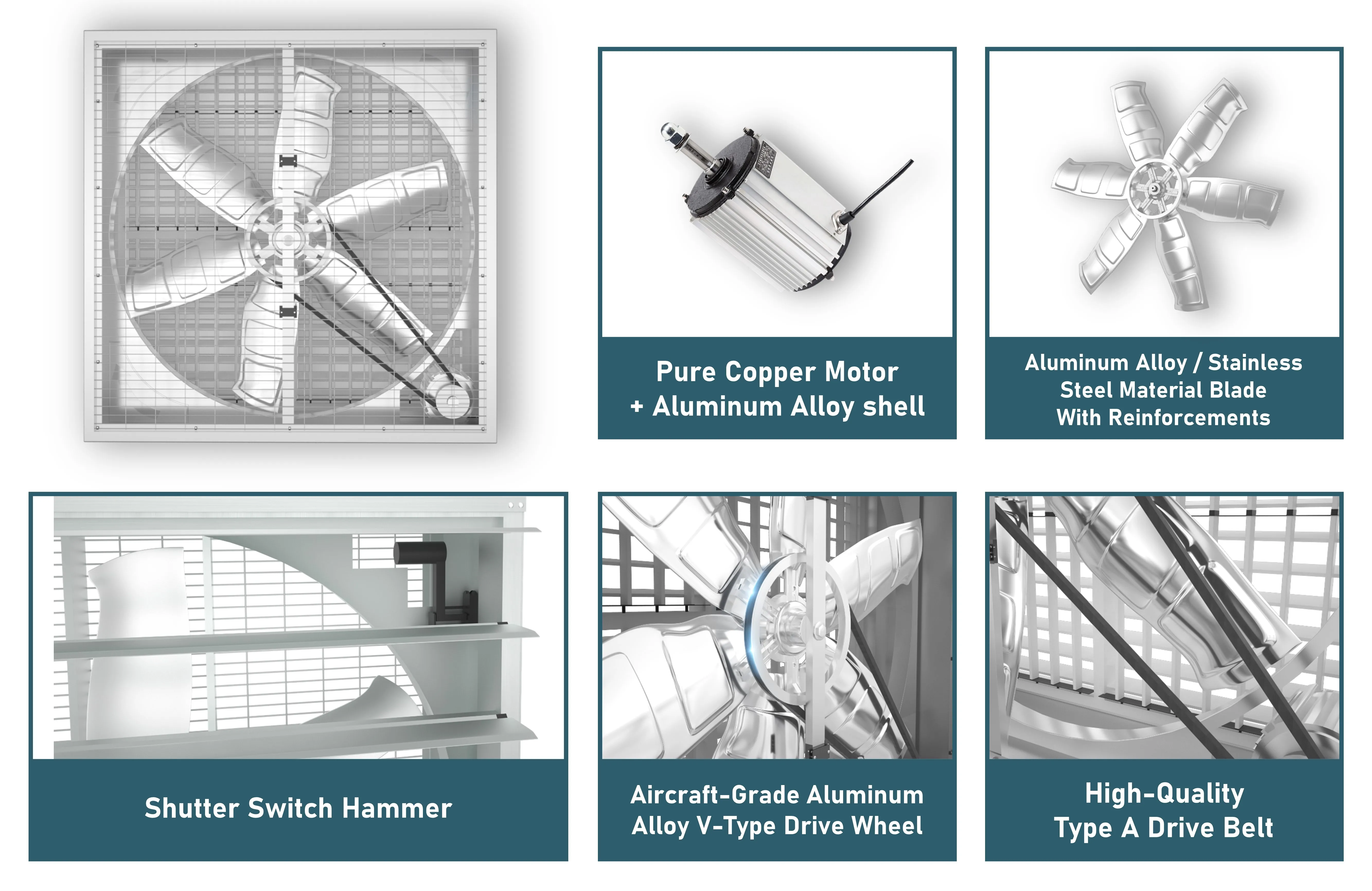Warehouse Ventilation Fans Industrial Exhaust Fan Ventilation Wall