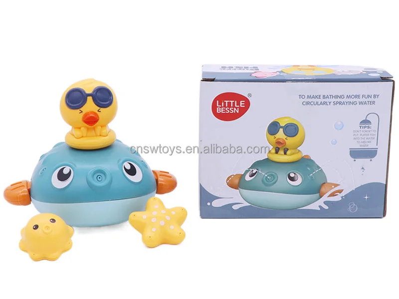 spraying bath toy