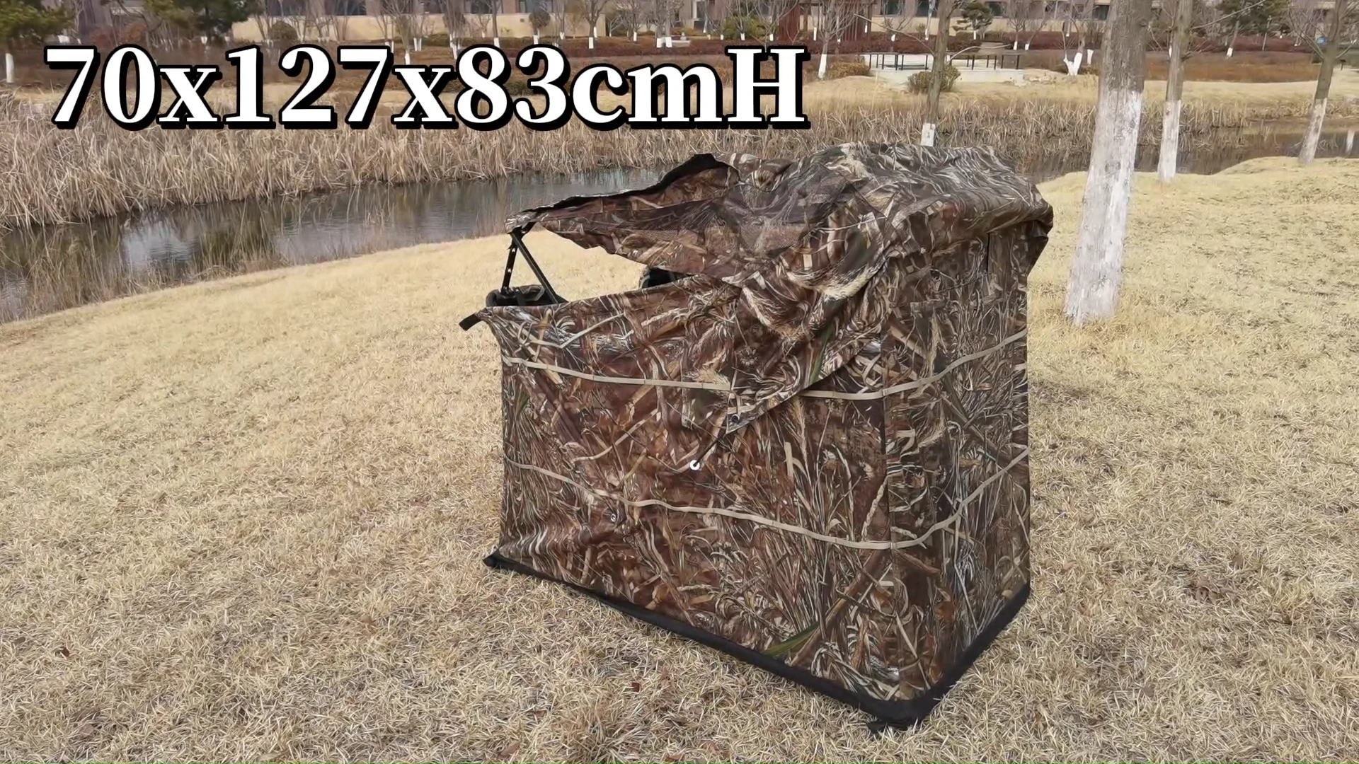 Hitop Custom One Person Waterproof Shooting Camouflage Blind Duck