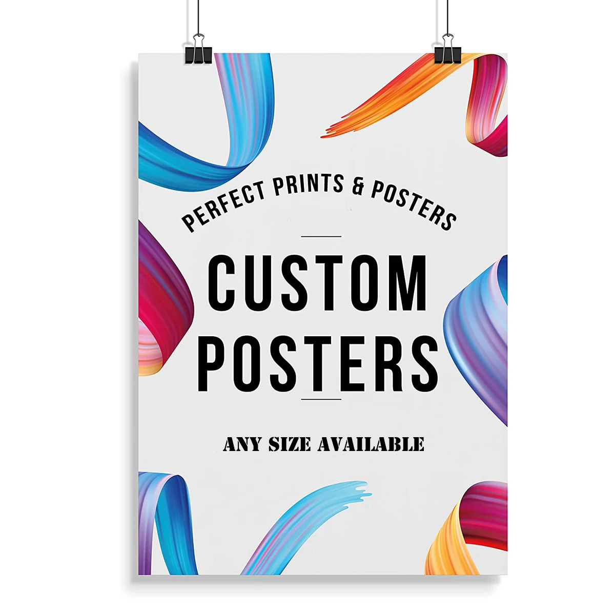 Custom Picture Canvas Or Paper Art Wall Poster Printing For ...