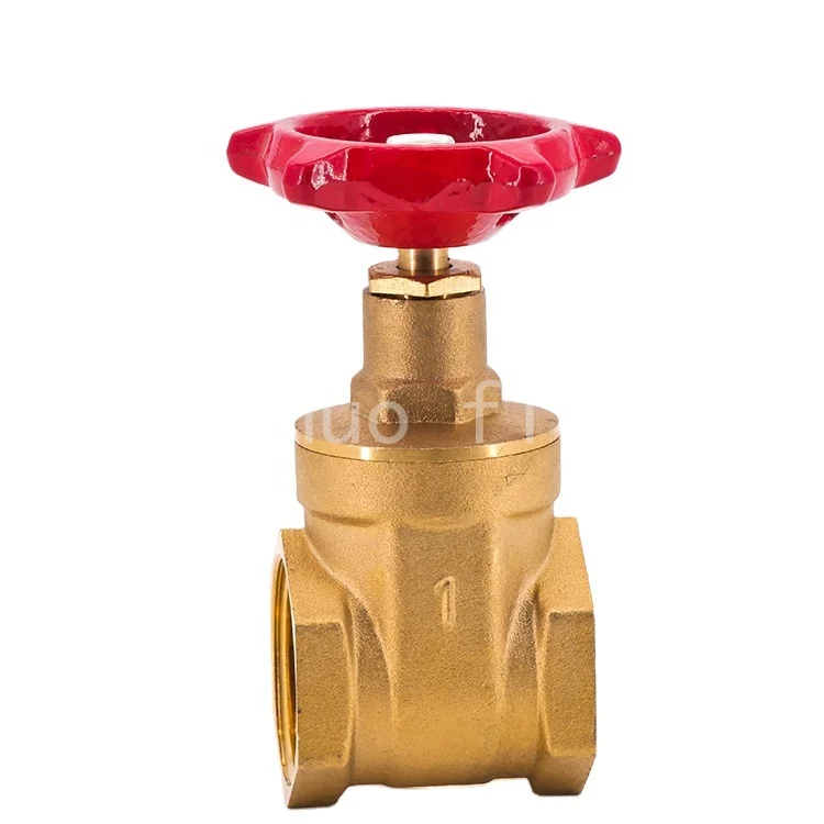 China Supplier Brass 1/2  Inch female Thread Inch Gate Valve