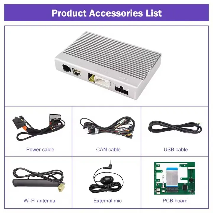 SYNC 2 Android Auto Wireless Video Interface Apple CarPlay Retrofit Kit Box Module for Ford Expedition