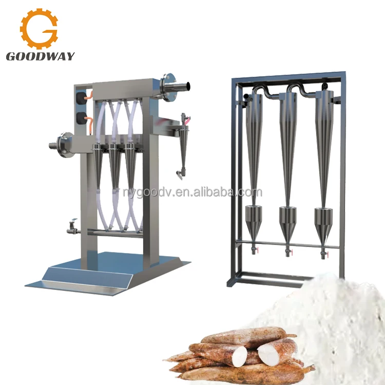 Cassava 10KG 送料込み 100KG/H Cassava Starch Machine - High Efficiency Processing