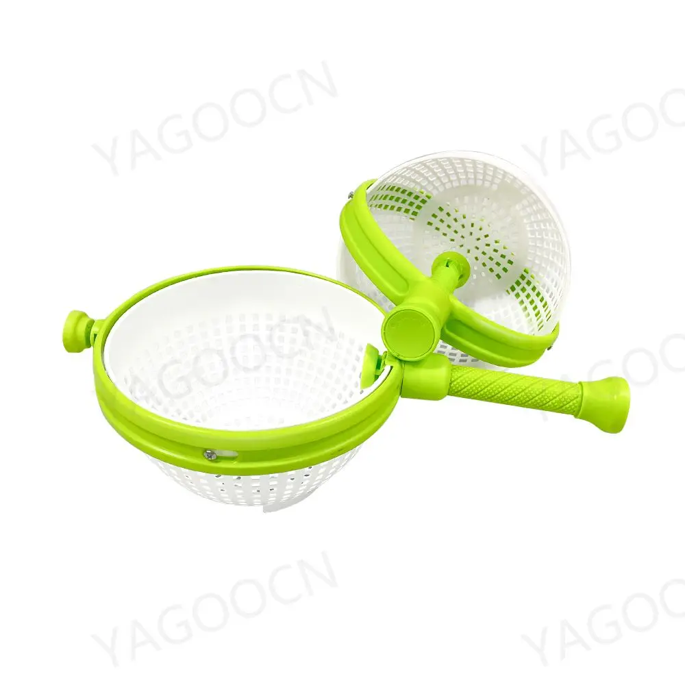 2.3L large salad spinner shrink pack salad spinner kitchen manual for hotel restaurant