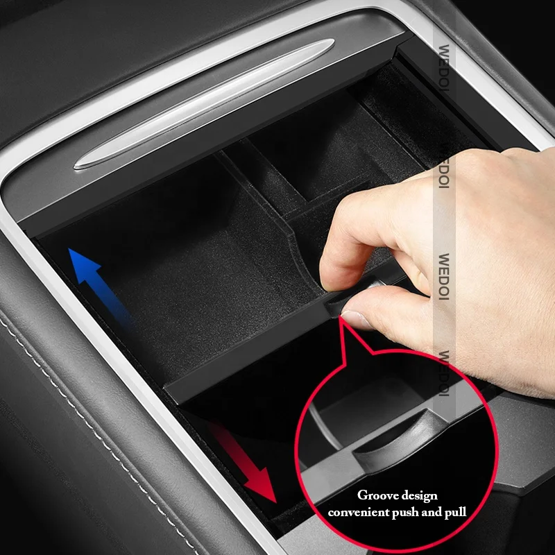 Porte-gobelet Pour Voiture, Pour Tesla Modèle 3/Y, Boîte De