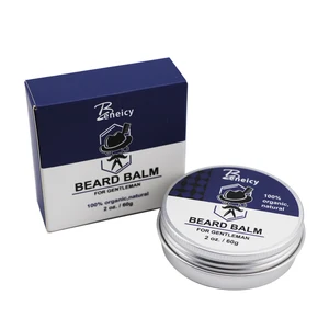 Label Beard Butter 60g Hot Selling Professional 100% Natural Organic Beard Care Balm for Men