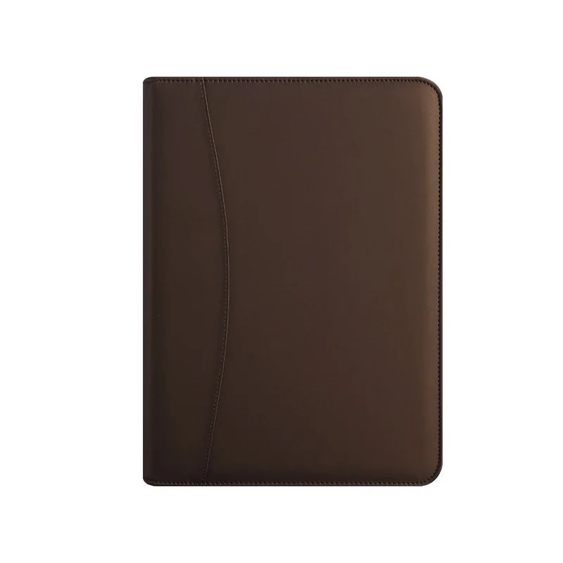 Custom LOGO Folder Leather Portfolio