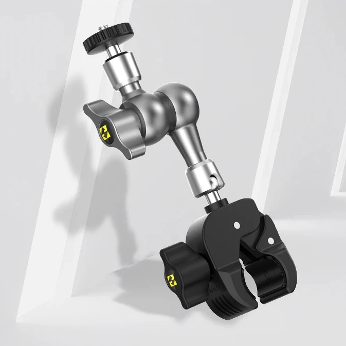 SMNU High-End Sports Camera Bracket Suspension Cushioning High-Speed Motorcycling Accessory Durable Aluminium Flexible for