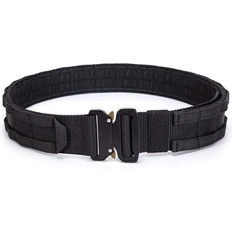 Multi-functional Camping and Everyday Use Security Duty Equipment Tactic Waist Tactical Belt Duty Utility Waist Belts