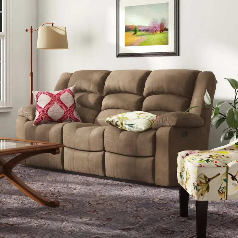 Modern Living Room Silla Reclinable 7 Seater Power Manual Reclining Sofa Chair and Loveseat Set 2 3 Sectional Recliner Sofa
