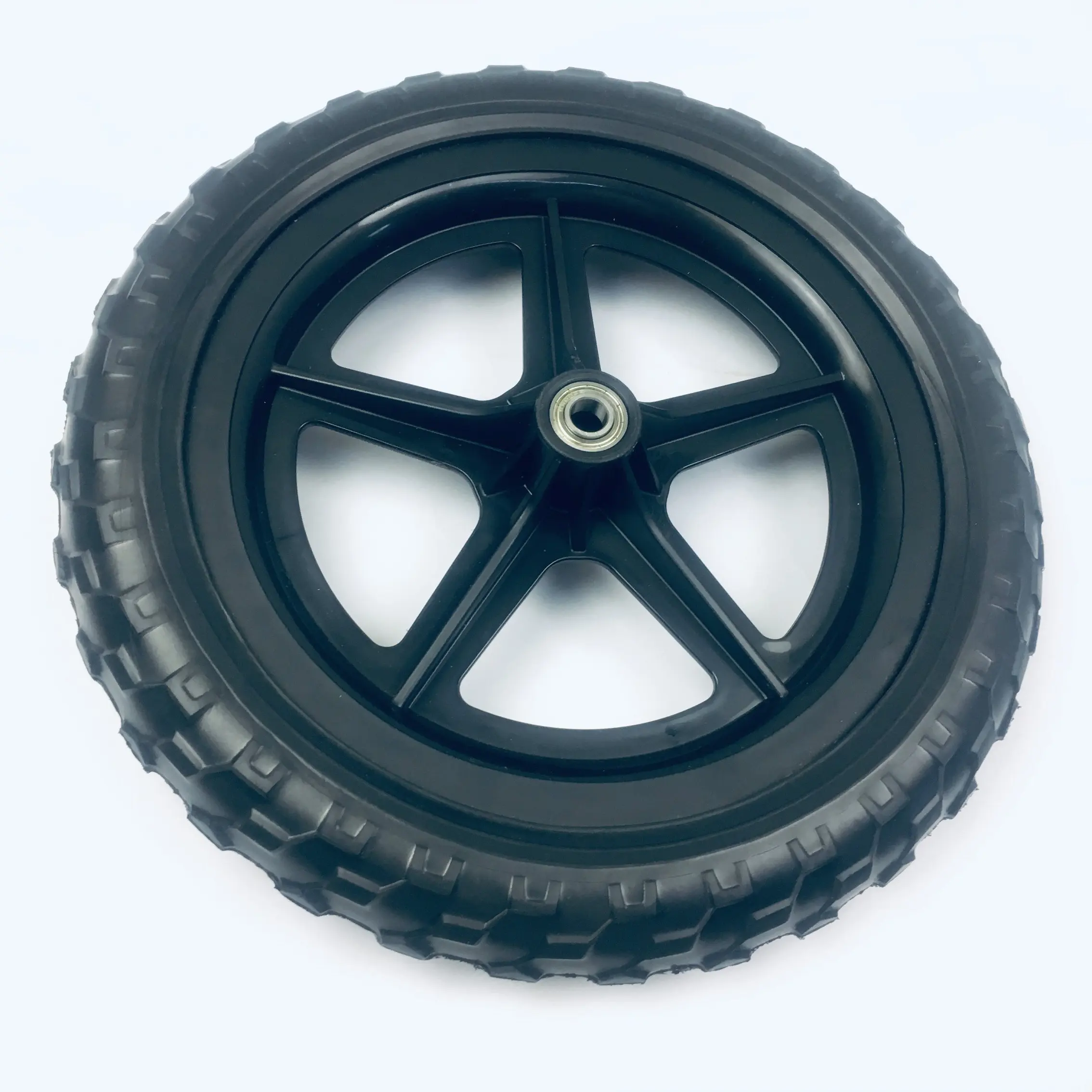 12 Inch Kids Balance Bike Wheels Eva Foaming With Plastic Spoke Hub