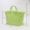 Borsa tote verde