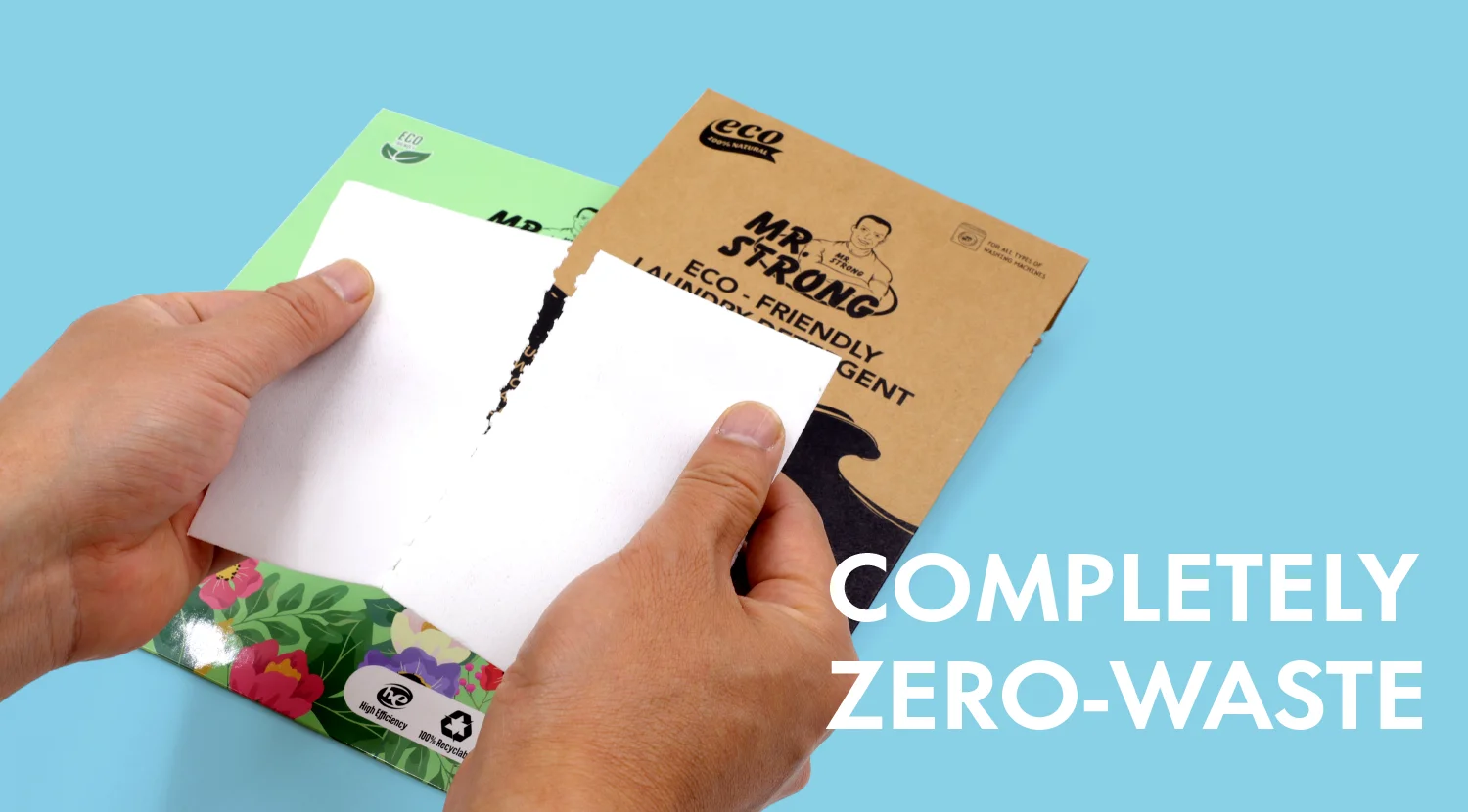 Eco-friendly Biodegradable Laundry Detergent Sheet/Strips Hot In USA And Canada