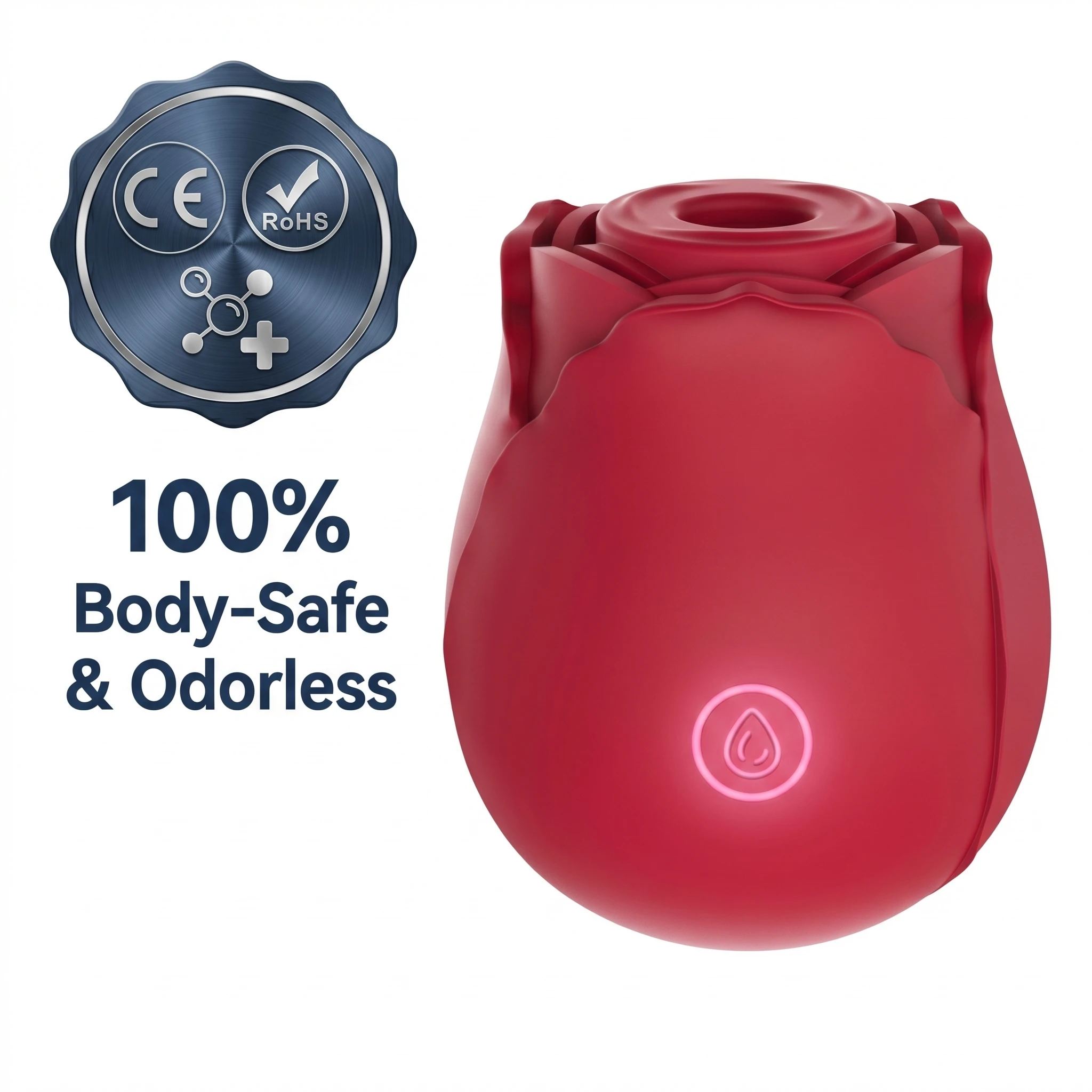 10 Frequency Sucking Rose Vibrator for Women Kovida IPX7 Waterproof  Clitoral Stimulator with Magnetic Charging Silent Sex Toy| Alibaba.com