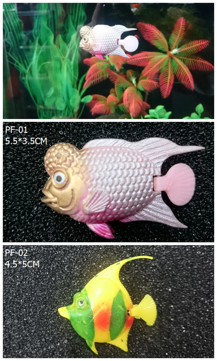 Aquarium Fish Tank Artificial Floating Plastic