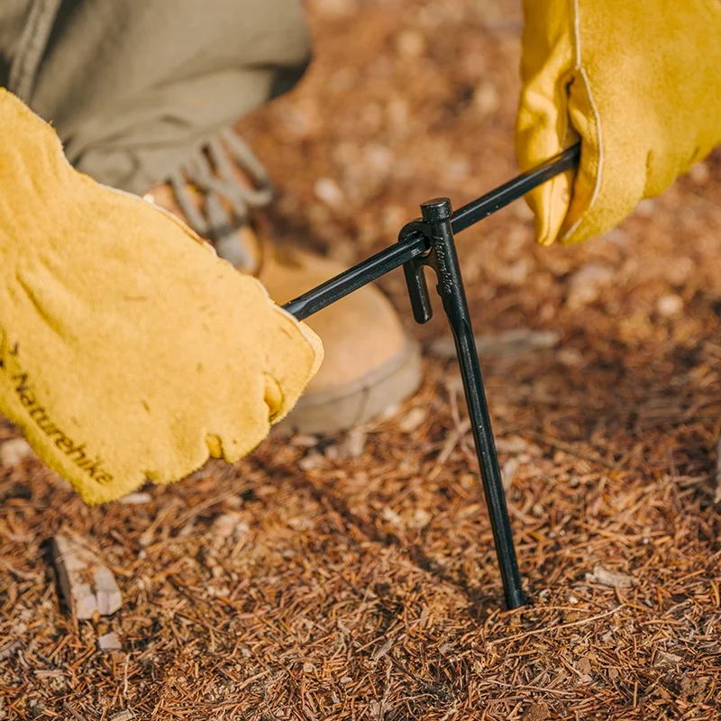 Naturehike アウトドア キャンプ アクセサリー 高強度 テント ペグ 杭 ステンレス スチール グラウンド ネイル