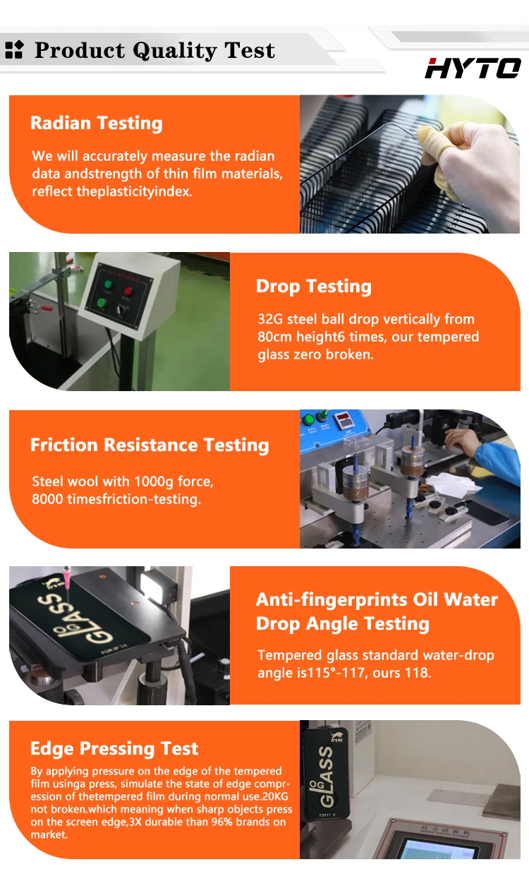 Hyto Super X Tempered Glass For Iphone 15 Anti Static Tempered Glass Screen Protector 11 12 13