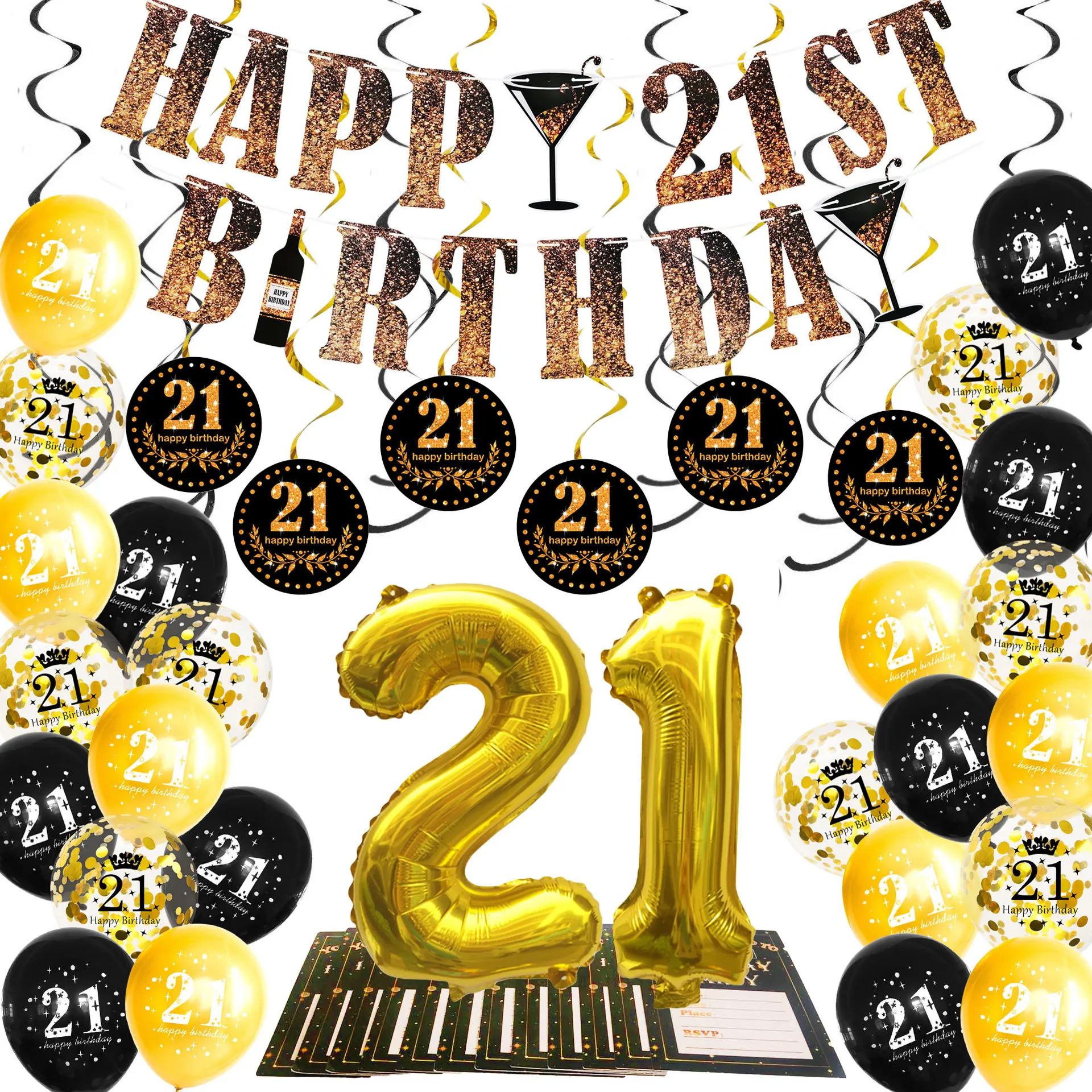 Stendardo Personalizzato Per Feste Di Compleanno – 0,6x1,8 Mt – Per 18°, 21°, 30°, 40°, 50°, 60°, 70° – Stampa Su Plastica Resistente - 3