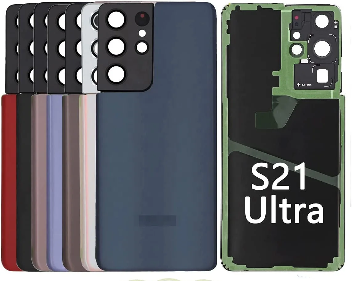 Sam S21 Ultra Back Glass Cover Durable Stylish Protection