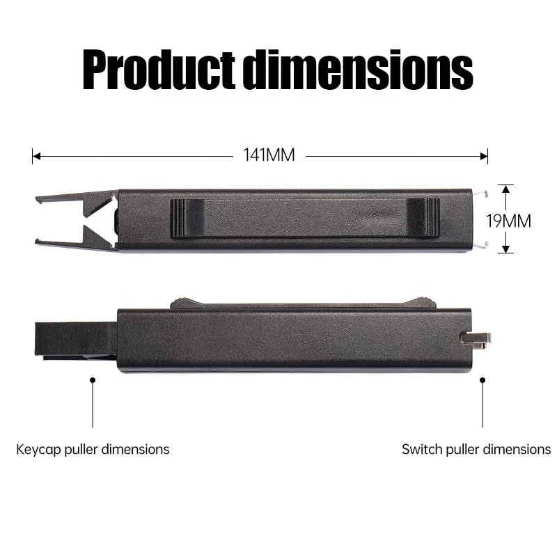 thumbnail image 2 of Keycap Puller For Mechanical Keyboards - Stainless Steel Removal Tool 2 of 11