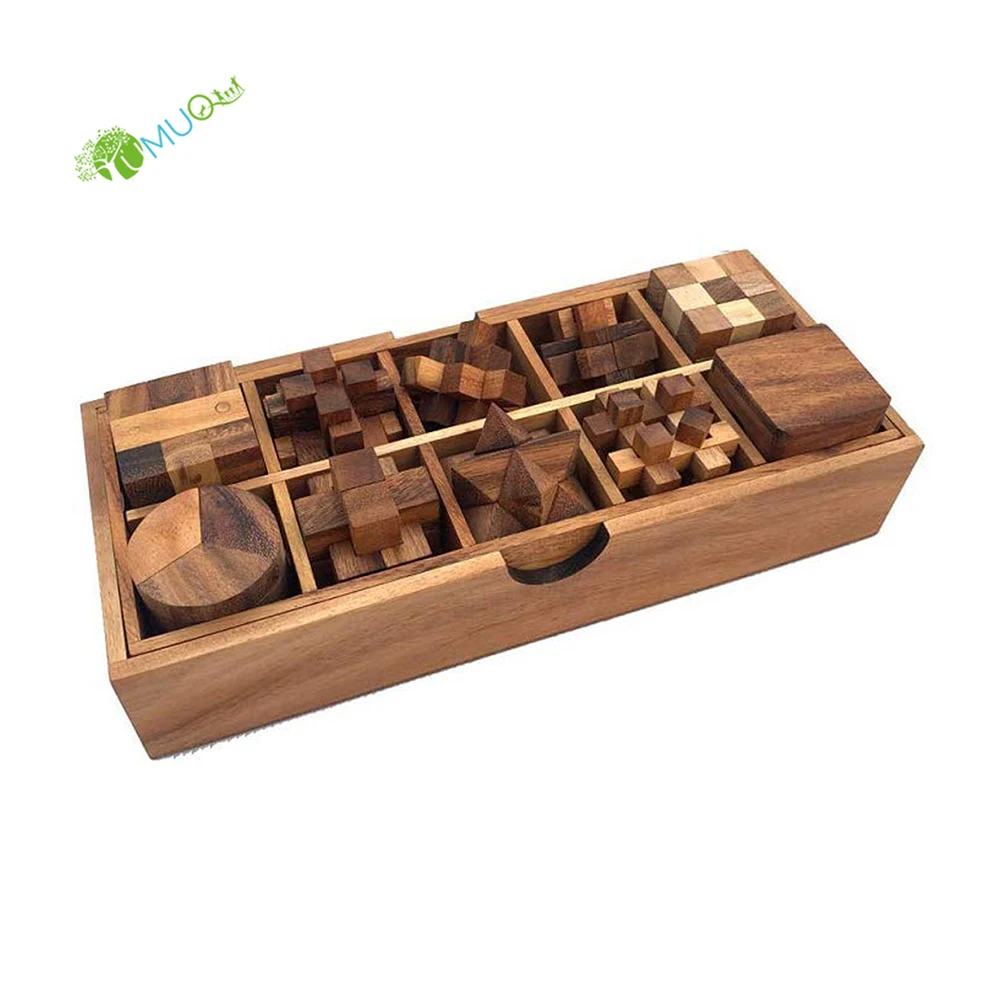 Yumuq 10 Pack Personalized 3d Wooden Jigsaw Puzzle Brain Teaser Wooden Puzzle For Adult Kids And Children Buy Wooden Puzzle Puzzle Wooden Toys Wooden Jigsaw Puzzle Product On Alibaba Com