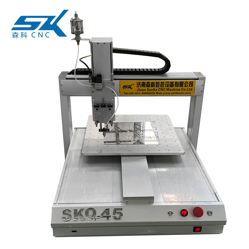 Small CNC Automatic Round  Square Flat Convex Mirror Glass Shape Sheet Cutting Machine