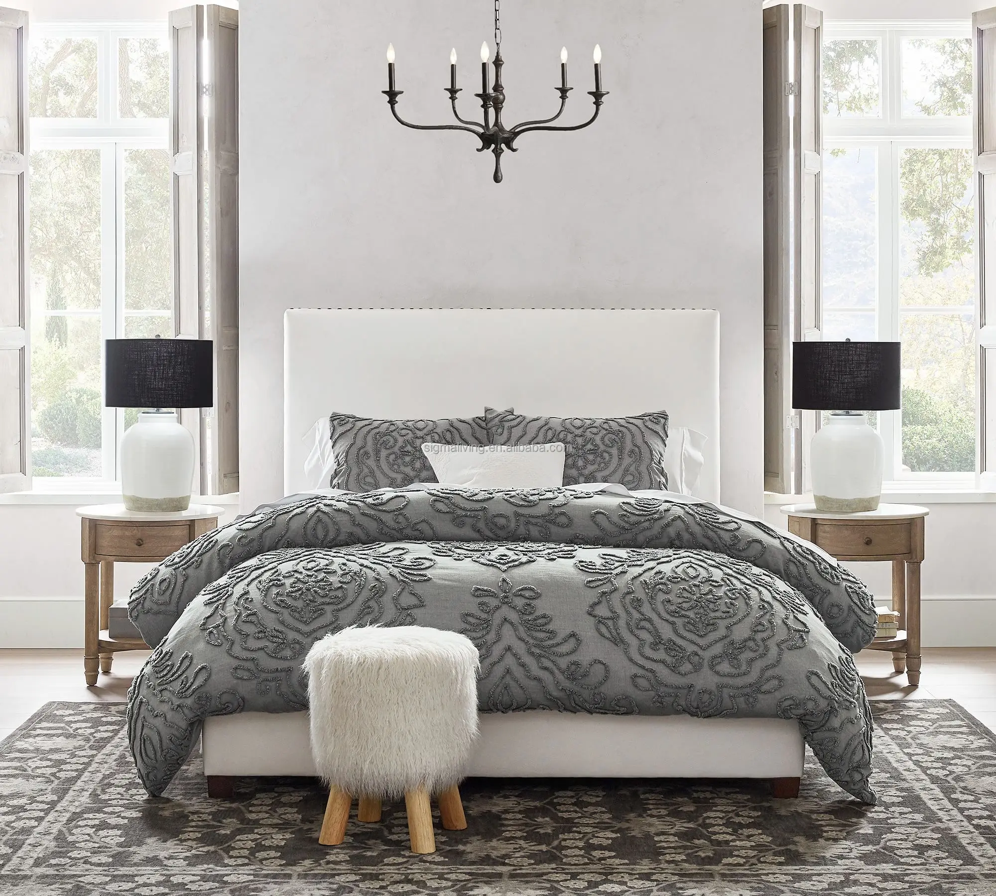 chandelier light luxury light forged iron chandelier