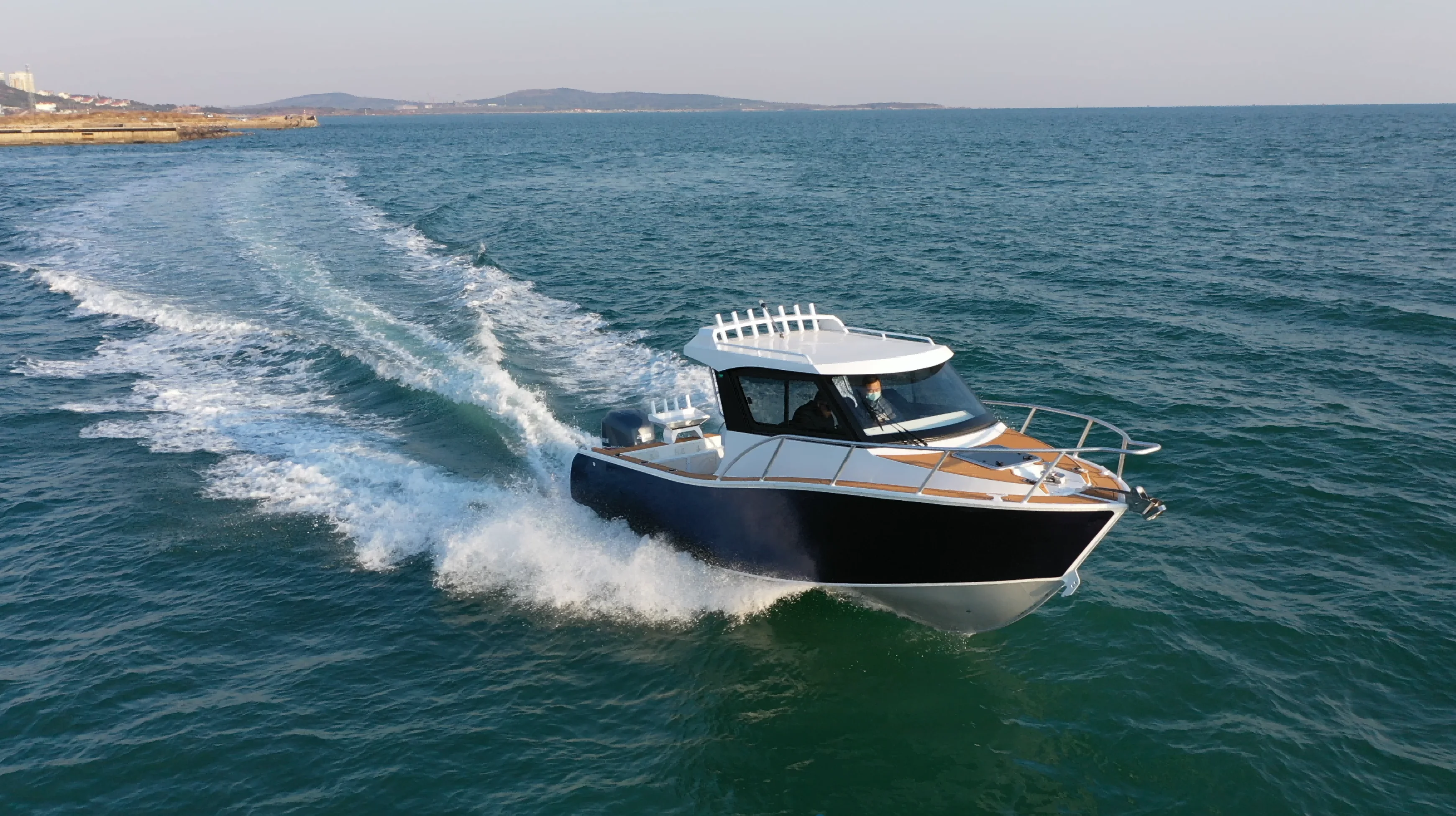 2023 Qingdao Allheart High Quality Fish Finder Fishing Boat Sea Fishing