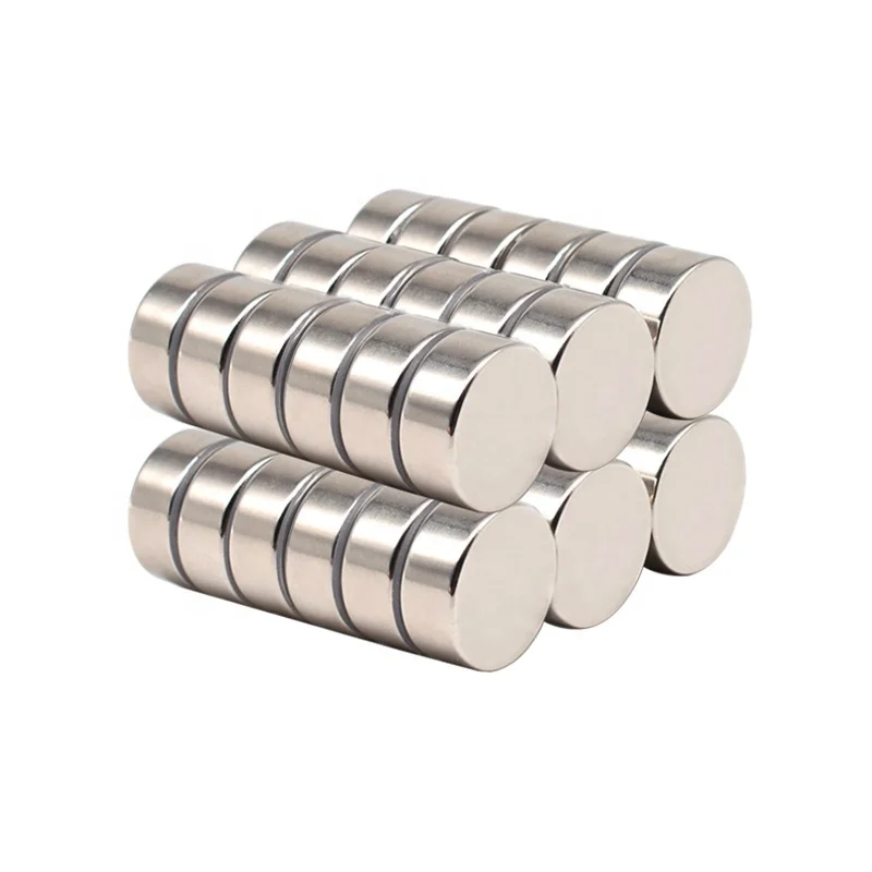 D20 Small Disc Round Nickel Coated Neodymium Magnet Sheet