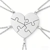Collana con cuore in argento-5