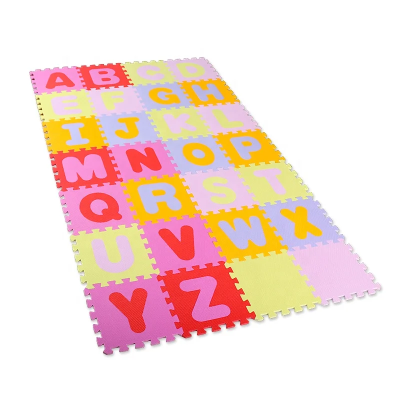LARGE 26 A-Z Alphabet EVA Floor Mat Baby Room Jigsaw Mat Soft Foam Puzzle Xmas 
