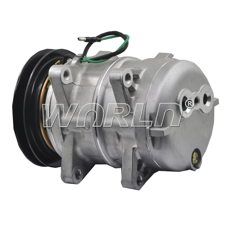 DKS15C Auto Air Conditioner Compressor 1A 24V Car AC Cooling Part Compressor for Isuzu Truck ELF WXIZ053