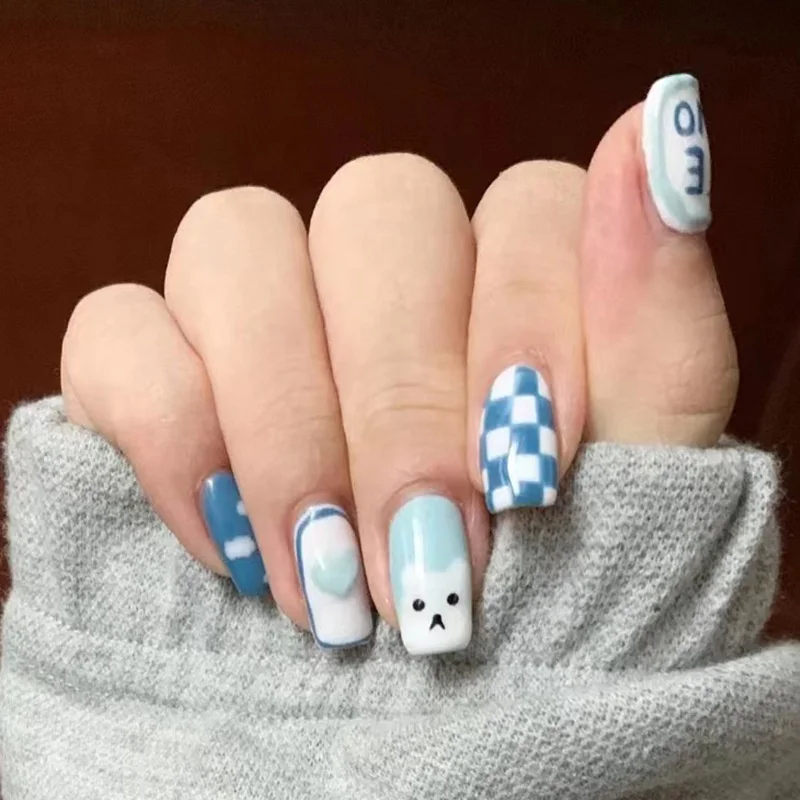 Japanese Anime Nail Stickers Cute Rabbit Nail Art Decorations No Face Man  Nail Sliders For Manicure Spirited Away Prince Foils  AliExpress