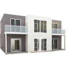 Luxury prefabricated villa house RCB system house luxury villas