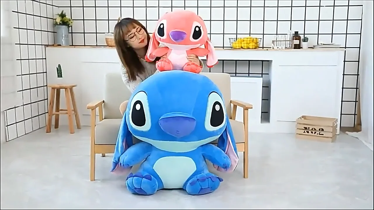12110cm Stitch Plush Jumbo Cartoon Figure Stitch Plush Big Classical