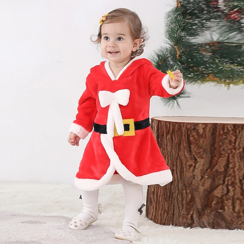 Kids Aimtoppy Infantil Bebé Niña Navidad Ropa Disfraz Con Lazo De Fiesta  Vestidos Hat Outfit Electrónica 
