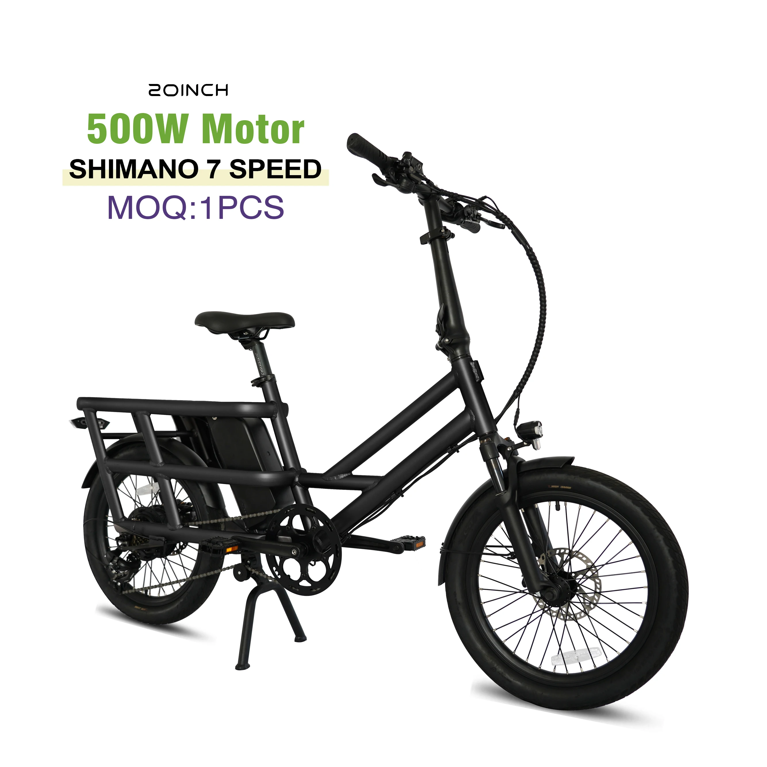 New arrival 500W 48V 20AH Electric Delivery Bike argo bike electric
