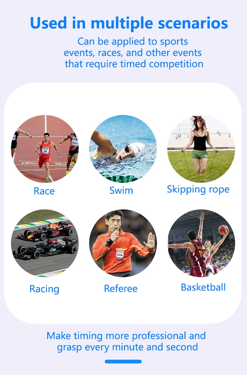 Stopwatch Sports Digital Popular Timer Clock Digital Stopwatch Stop