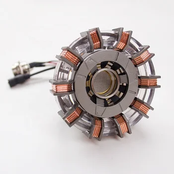 LEDライト付き1:1スケールマーベルプロップアイアンマンMK2アーク