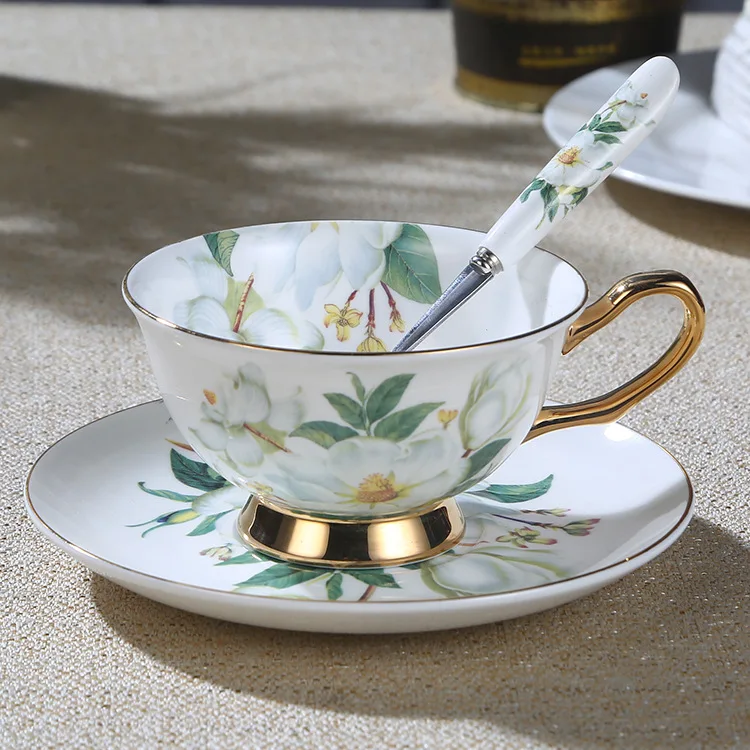 10 Pièces Cuillères à Œuf En Porcelaine Jingdezhen - Cuillères à Café, Thé Et Soupe 12cm