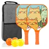 2 rackets, 4 balls, 1 gray bag [Kids' RT-036]