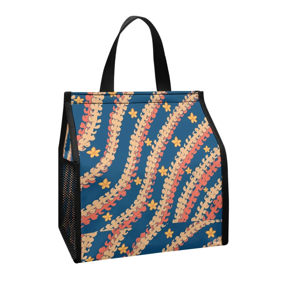 Распродажа сумка-холодильник с принтом модная Пасифика Aloha Hawaii Puakenikeni складная изолированная сумка сетчатой сумкой