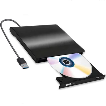 [GIET]External DVD Drive  External CDDVD Drive for Laptop USB 3.0 Portable CDDVD +-RW DriveDVD Player for Laptop CD ROM Burner