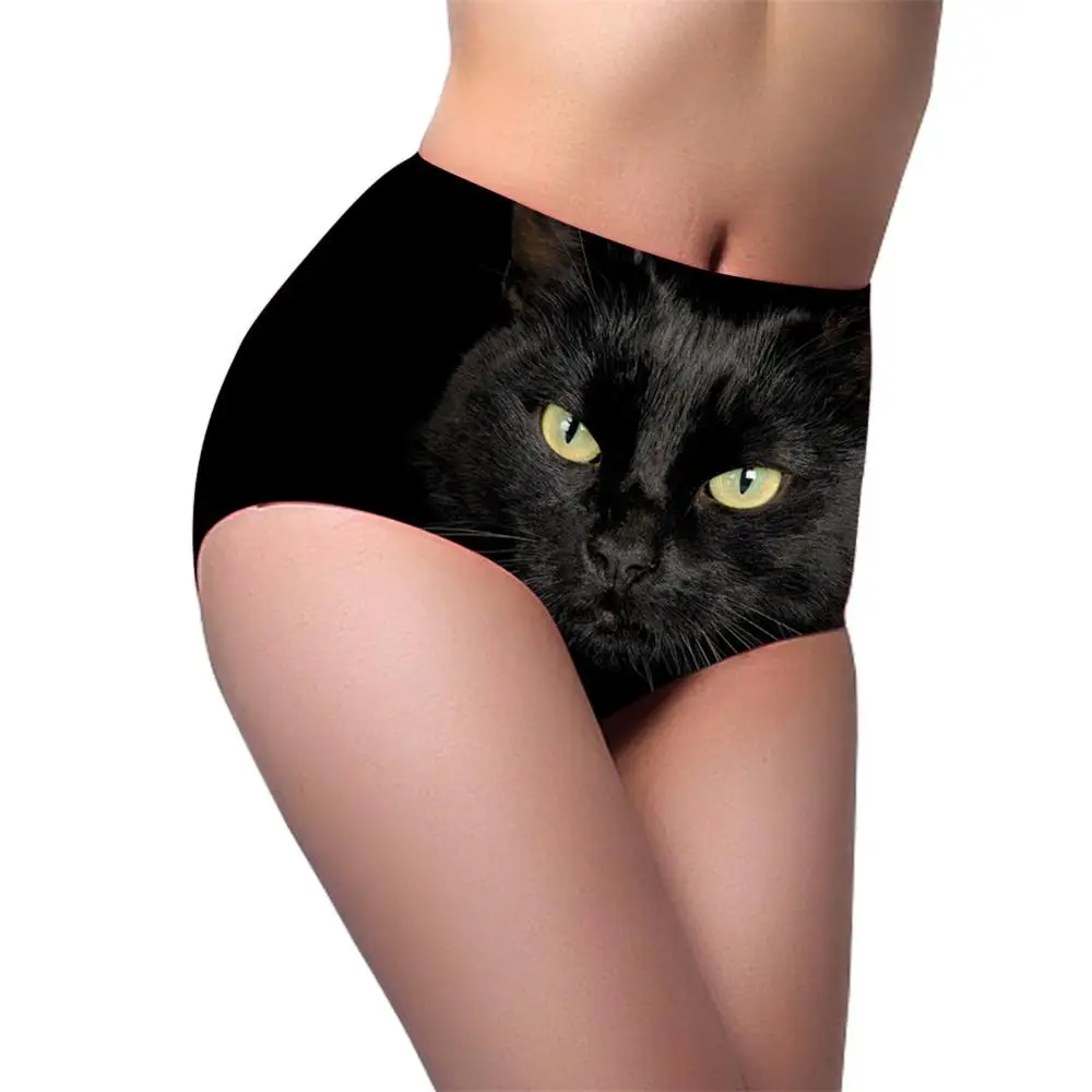 Women Sexy Panties 3d Cat Owl