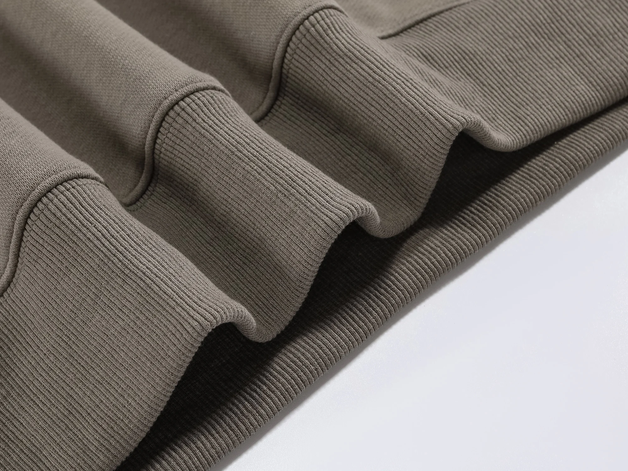 High Quality Blank Hoodie Oversize Pullover Sweatshirt with French Terry Fleece