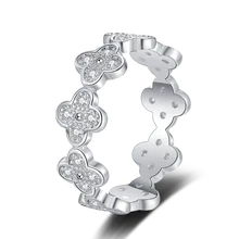 Fine Jewel Wholesale Price Ladies Women's Engagement Diamond Ring S925 Sterling Silver VVs1 Moissanite Ring for Gift Women